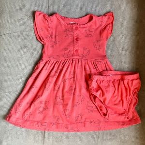 Carter’s Cat Print Dress